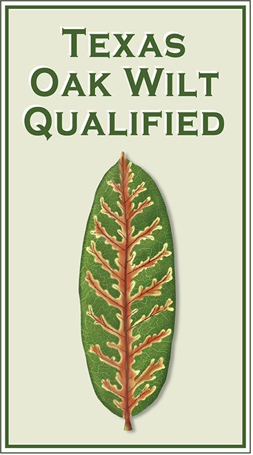 Texas Oak Wilt Qualified official seal